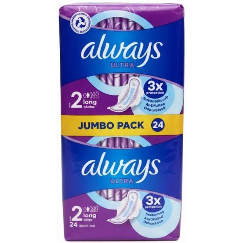 Always eü.betét 24 db Ultra Long Day Size 2