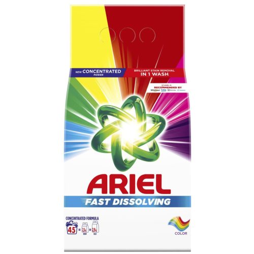 Ariel mosópor zacskós 45 mosás 2,475 kg Color