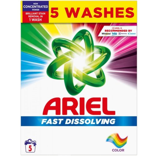 Ariel mosópor dobozos 5 mosás 275 g Color