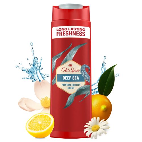 Old Spice tusfürdő 400 ml 3in1 Deep Sea
