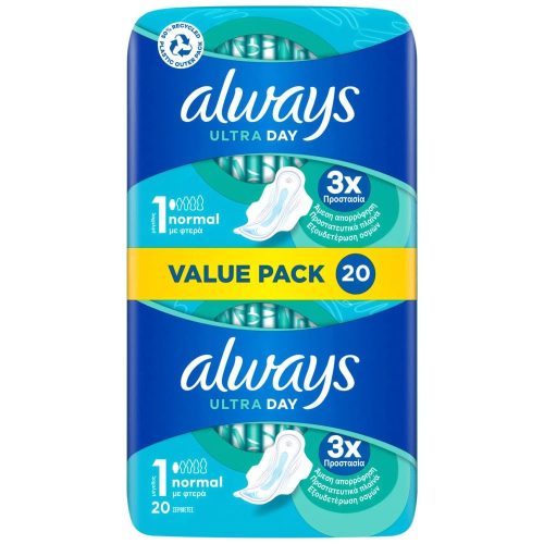 Always eü.betét 20 db Duo Ultra Normal Size 1
