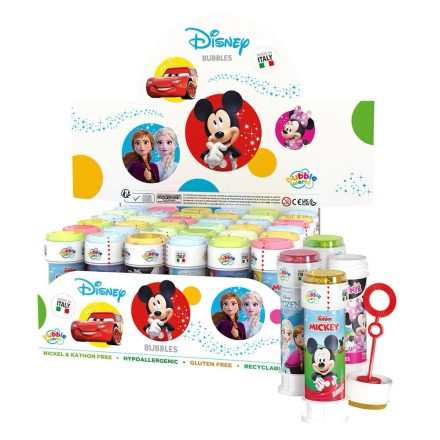 Szappanbuborék fújó Disney - Mickey, Mini, Frozen, Verdák