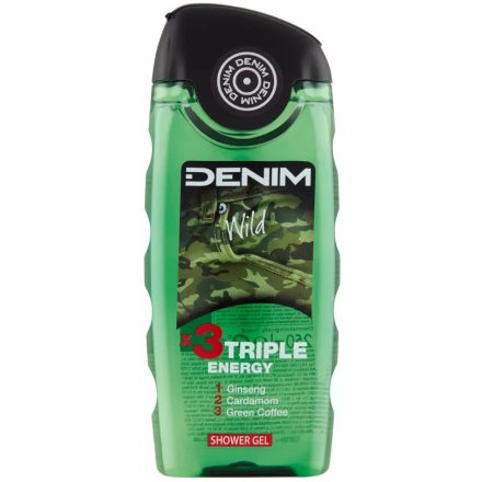 Denim tusfürdő 250 ml Wild