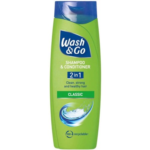 Wash&Go sampon 400 ml Classic 2in1