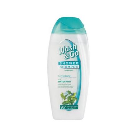 Wash&Go sampon 250 ml Water Mint