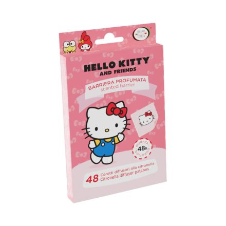 Szúnyogcsípés elleni matricák Hello Kitty 48 db-os