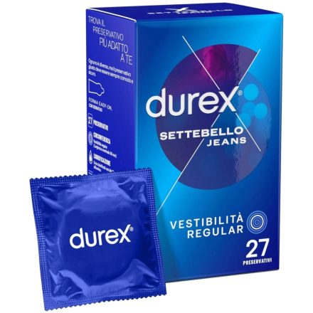 Durex óvszer 27 db Jeans