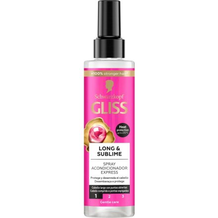 Gliss Kur hajápoló szérum pumpás 200 ml Long&Sublime