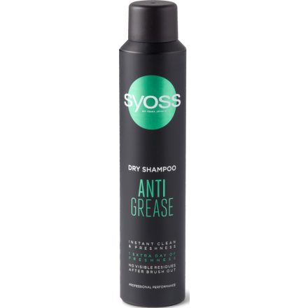 Syoss szárazsampon 200 ml Anti-Grease