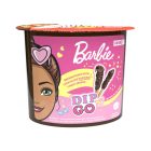 Dip N' Go Kakaós mogyorókrém robbanócukorral és ropogós pálcikák 55g - Barbie
