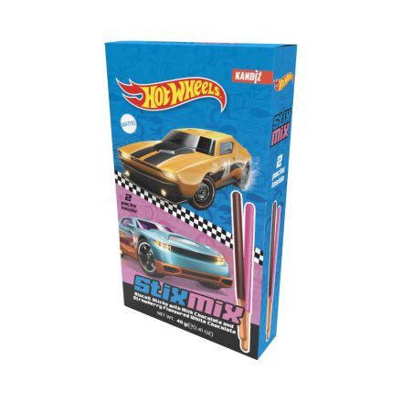 Ropi eper-és csokoládé ízű bevonattal 40g - Hot Wheels