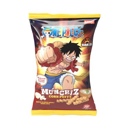 Munchiz kukorica puffancs Mushroom&Cream 35g - One Piece