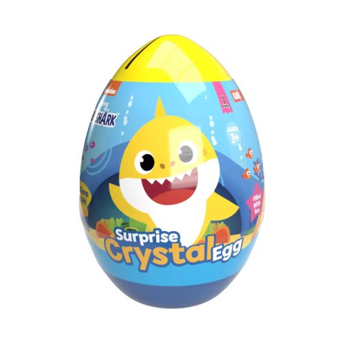   Surprise Crystal Egg Meglepetés tojás persely 16g - Baby Shark