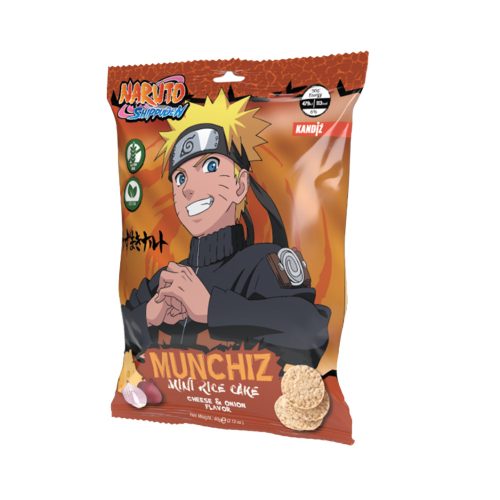 Naruto Munchiz mini rice cake - Rizs chips 60g Sajt és Hagyma ízzel
