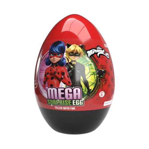 Mega Surprise Egg-Óriás meglepetés tojás persely 160g - Katicabogár