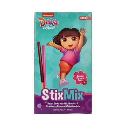 Ropi eper-és csokoládé ízű bevonattal 40g - Dora The Explorer