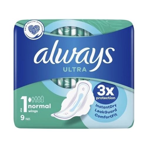 Always eü.betét 9 db Ultra/Free Day Normal Size 1