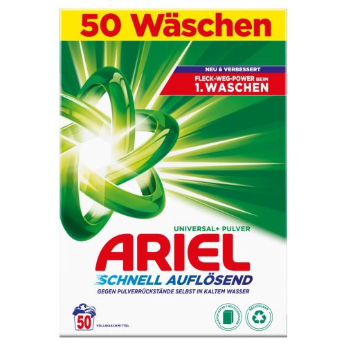 Ariel mosópor dobozos 50 mosás 3 kg Universal+