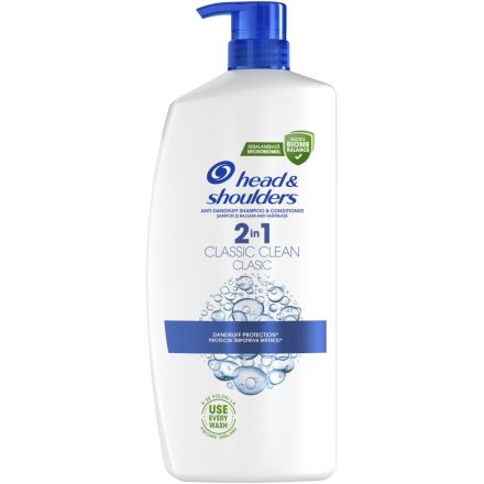 Head&Shoulders sampon pumpás 800 ml Classic 2in1