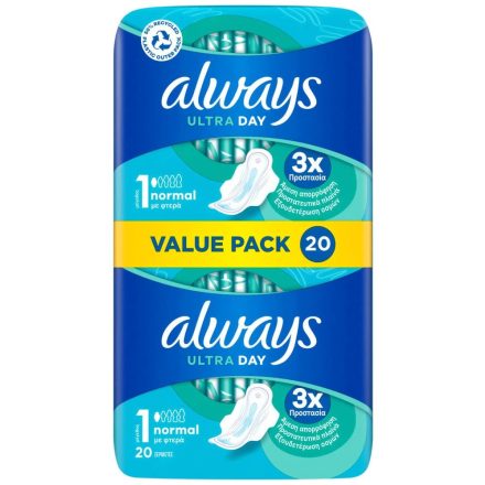 Always eü.betét 20 db Duo Ultra Normal Size 1