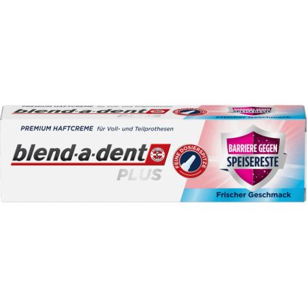 Blend A Dent műfogsorrögzítő krém 40 g Plus Premium Speisereste Frischer/Plus Fo