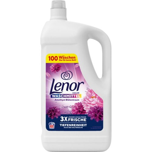 Lenor folyékony mosószer 100 mosás 5 l Color Amethyst