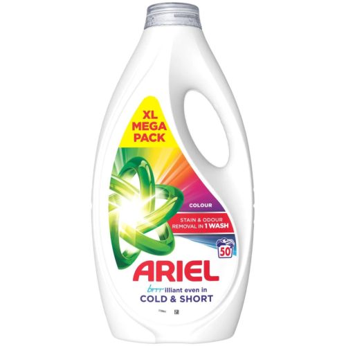 Ariel folyékony mosószer 50 mosás 1,65 l Cold&Short Colour