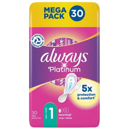 Always eü.betét 30 db Platinum 5xProtection&Comfort Normal Size 1