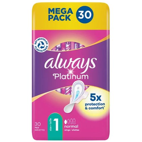   Always eü.betét 30 db Platinum 5xProtection&Comfort Normal Size 1