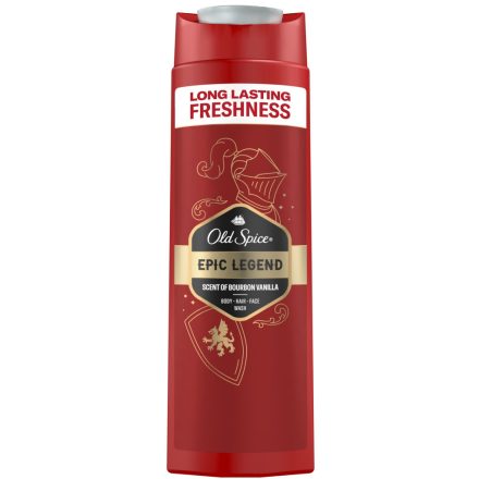Old Spice tusfürdő 400 ml 3in1 Epic Legend