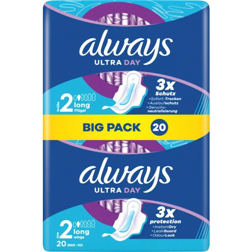 Always eü.betét 20 db Duo Ultra Day Long Size 2