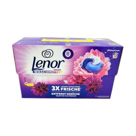 Lenor folyékony kapszula 38 mosás 38 db All in 1 Color Blütentraum