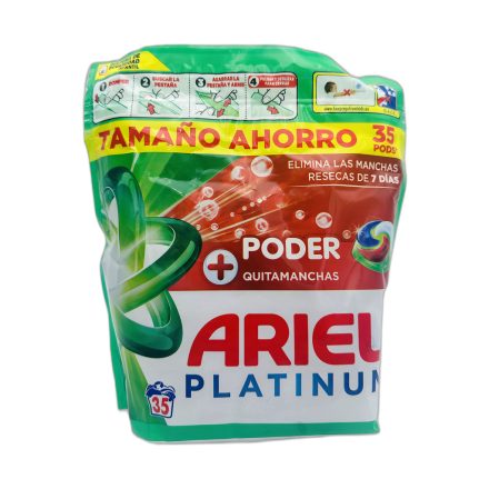 Ariel folyékony kapszula 35 mosás 35 db Platinum Universal
