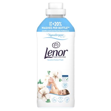 Lenor öblítő 38 mosás 798 ml Sensitive Cotton Fresh