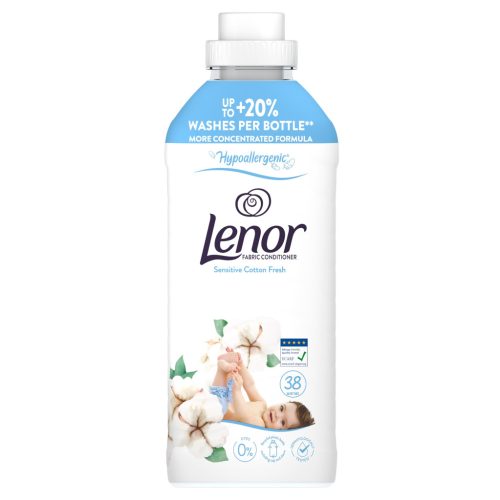 Lenor öblítő 38 mosás 798 ml Sensitive Cotton Fresh