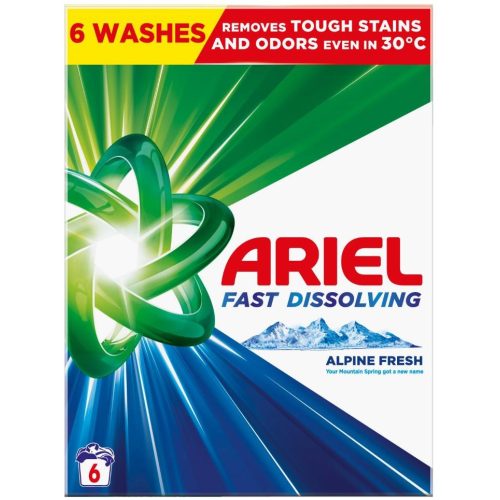   Ariel mosópor dobozos 6 mosás 330 g Mountain Spring/Alpine Fresh