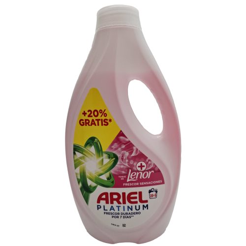   Ariel folyékony mosószer 30 mosás 1,35 l Platinum Touch of Lenor Fresh