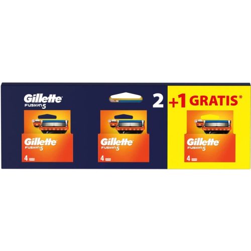 Gillette borotvabetét 3x4 db Fusion