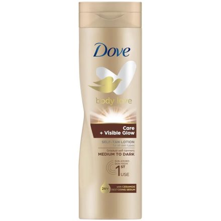 Dove önbarnító testápoló 250 ml Visible Glow Dark