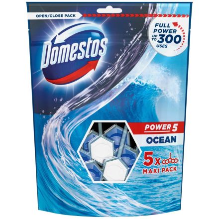 Domestos wc illatosító 5x55 g Power 5 Ocean