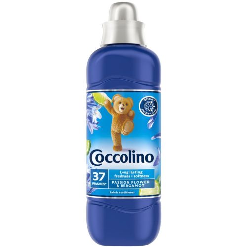 Coccolino öblítő koncentrátum 37 mosás 925 ml Passion flower and Bergamot
