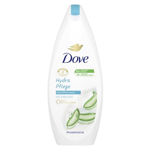 Dove tusfürdő 250 ml Hydrating Care 0%