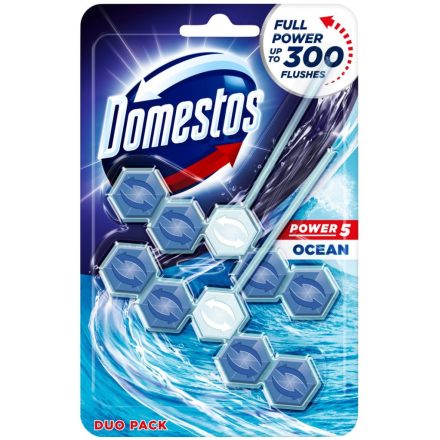 Domestos wc illatosító 2x55 g Power 5 Ocean