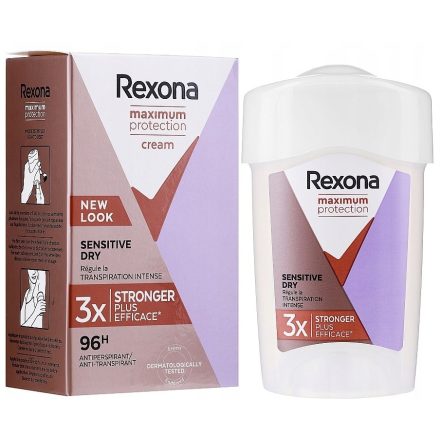 Rexona stift dobozos 45 ml Maximum Protection Sensitive Dry anti-perspirant