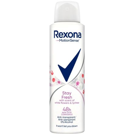 Rexona dezodor 150 ml Stay Fresh White Flowers&Lychee