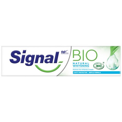 Signal fogkrém 75 ml BioNatural Whitening