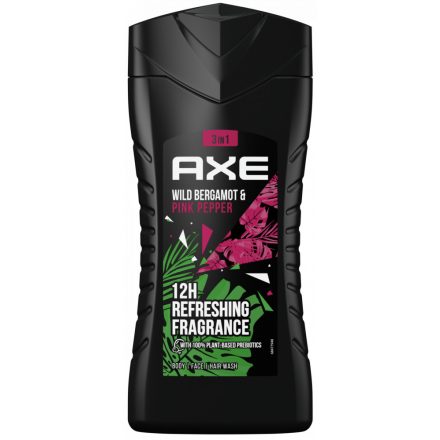 Axe tusfürdő 250 ml Wild Fresh Bergamot&Pink Pepper