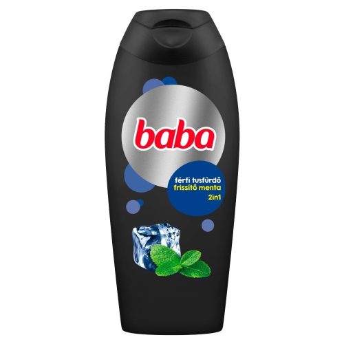 Baba tusfürdő férfi 400 ml Menta