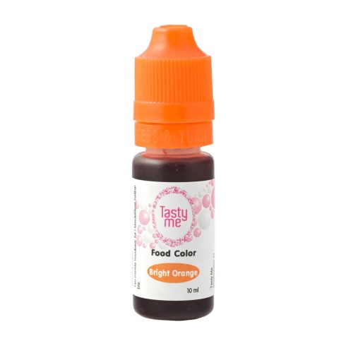 Tasty Me gluténmentes ételfesték 10 ml - fényes narancs