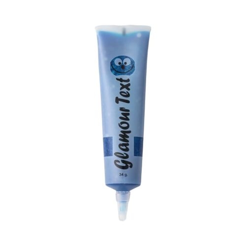 Tasty Me gluténmentes csillogó géles dekortoll 34g - kék